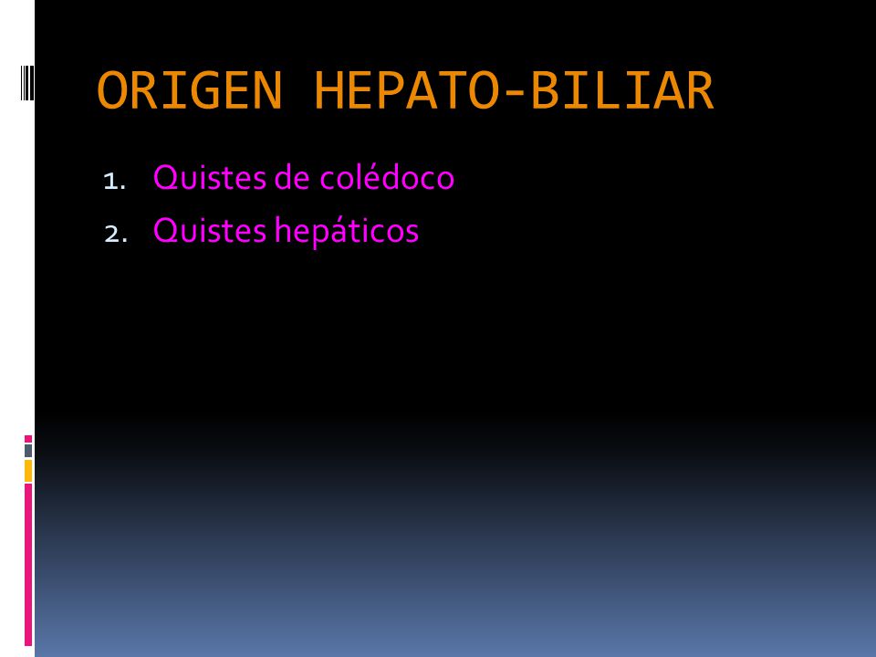 Quiste biliar que es